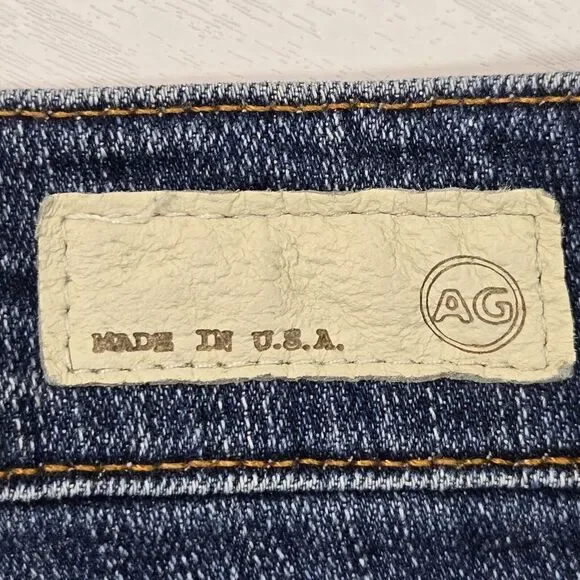 Adriano Goldschmied Jeans Women's Size 30 Tomboy Crop Relaxed Straight Capri Low - Picture 6 of 10